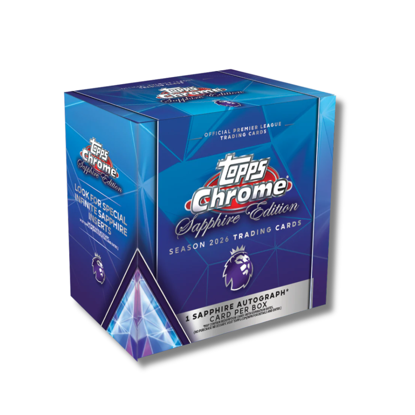 2026 Topps Chrome Premier League Soccer Sapphire Edition Hobby Box