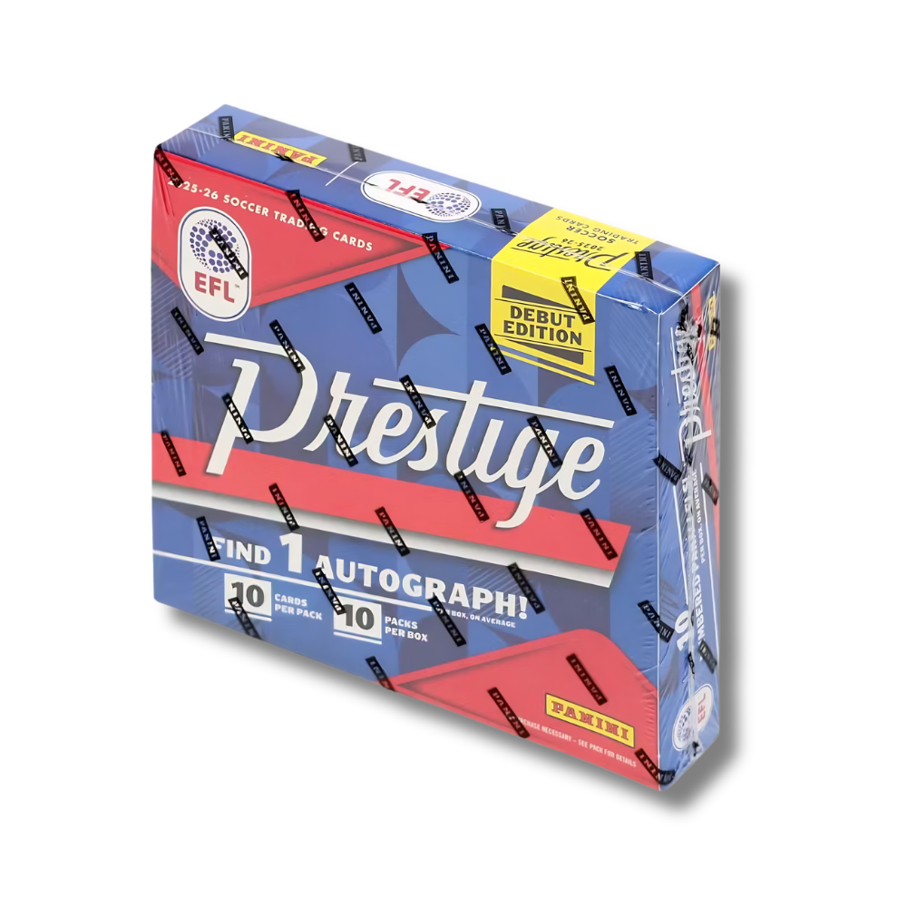 2025/26 Panini Prestige EFL Soccer Hobby Preferred Box