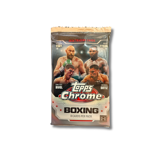 2024 Topps Chrome Boxing Hobby Pack