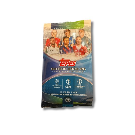 2025/26 Topps UEFA Club Competitions Soccer Hobby Pack