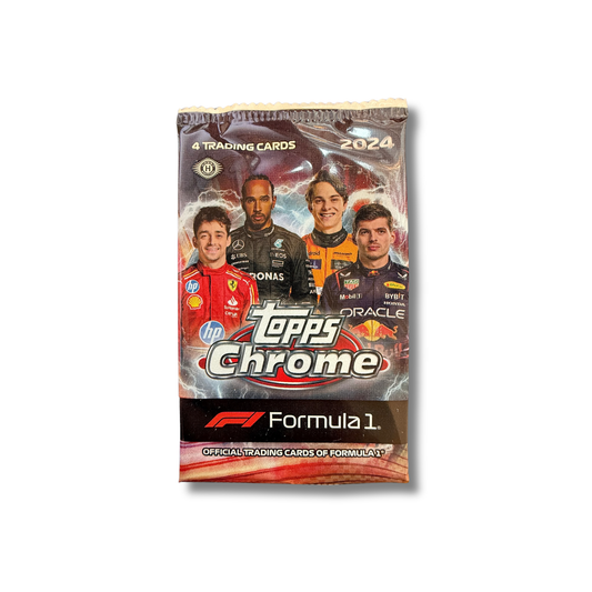 2024 Topps Chrome Formula 1 Racing Qualifying Lap Pack