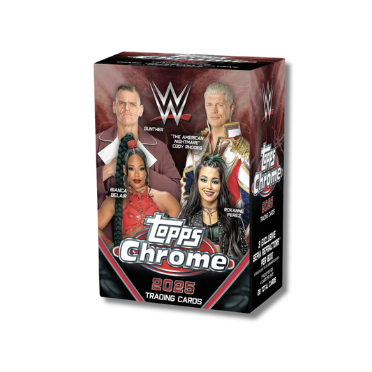 2025 Topps Chrome WWE Blaster Box