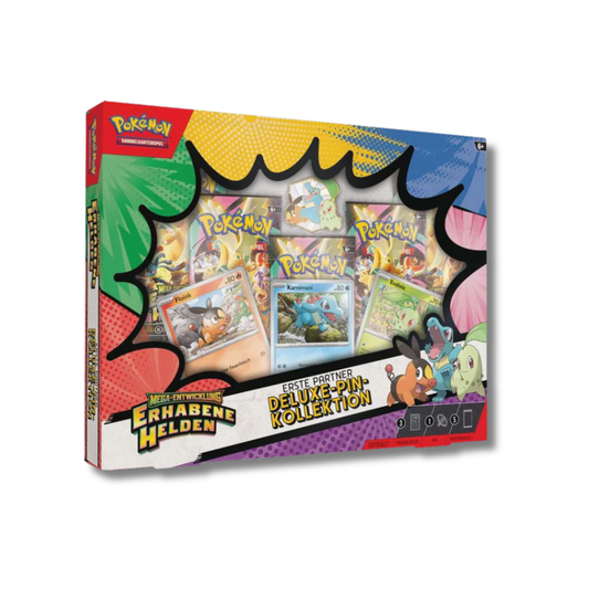 Pokémon Erste Partner Deluxe Pin Collection (DE)
