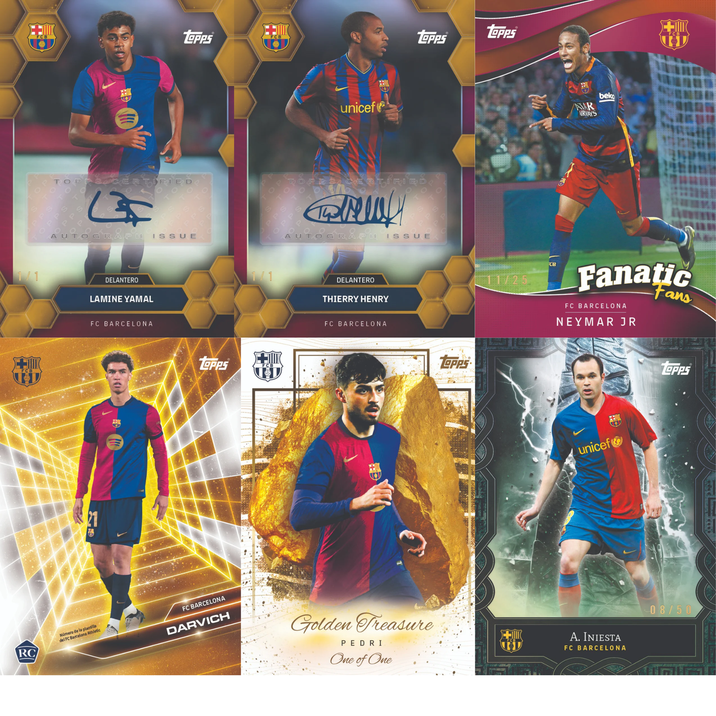 2024/25 Topps FC Barcelona Fan Set