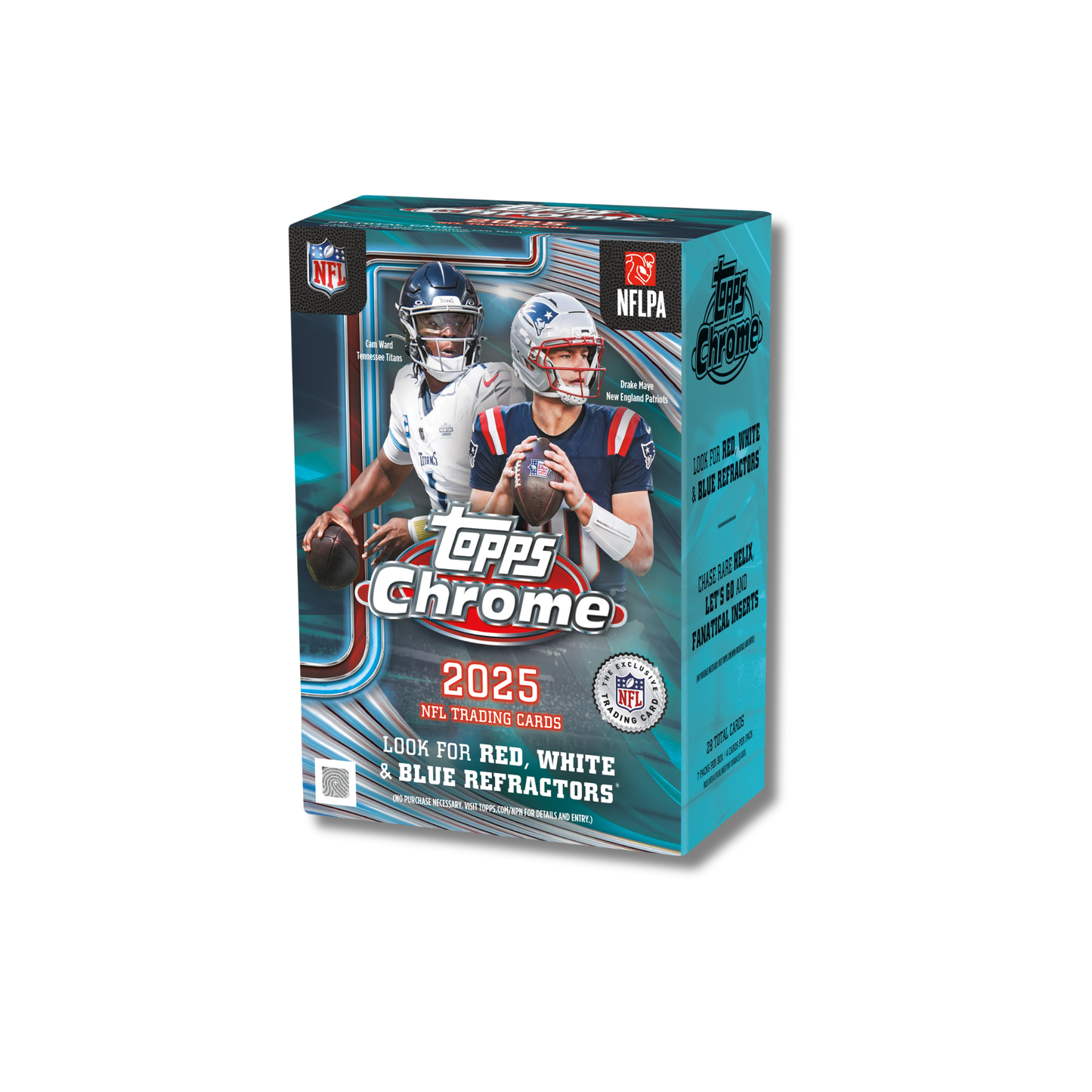 2025 Topps Chrome Football Blaster Box